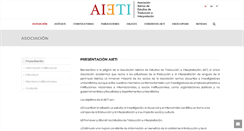 Desktop Screenshot of aieti.eu